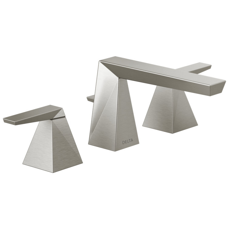 Delta Trillian Widespread Bathroom Faucet with Drain Assembly and